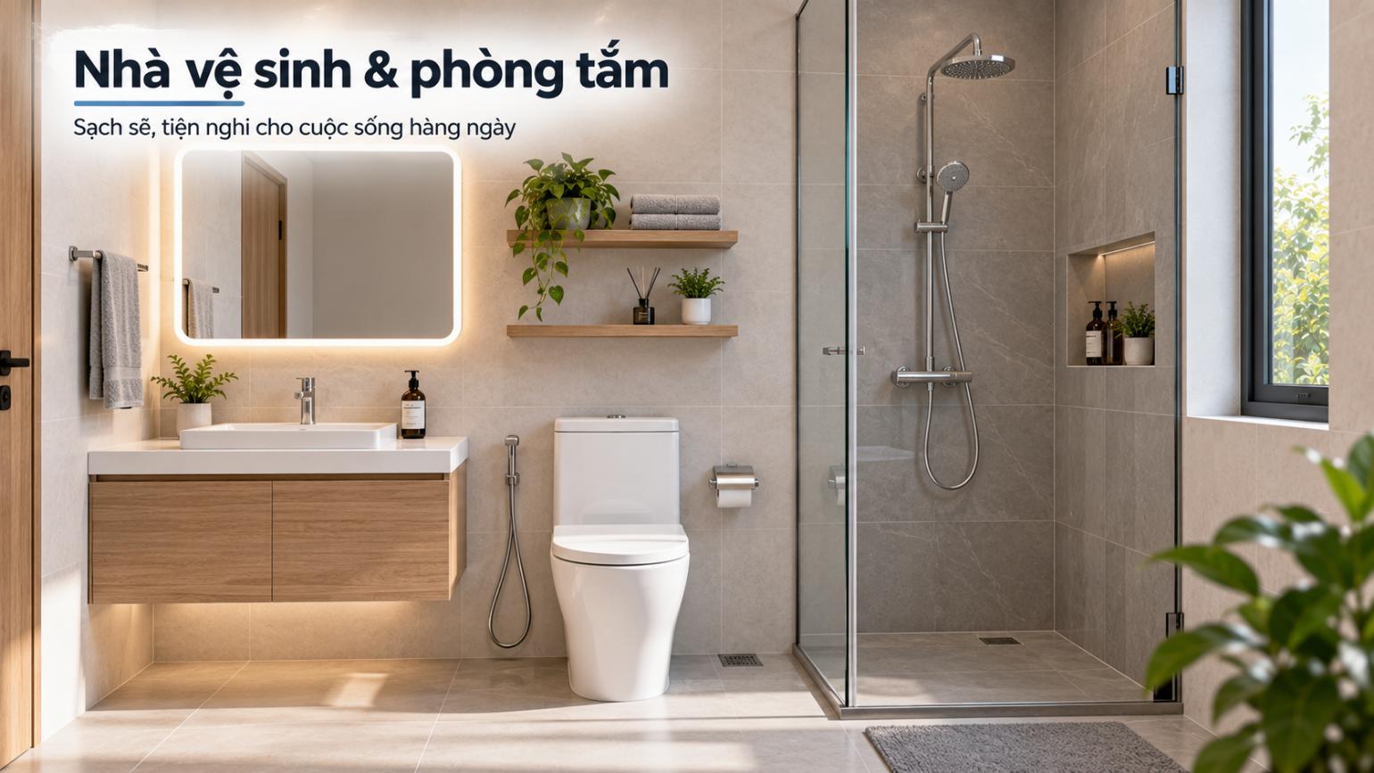 Nhà vệ sinh & phòng tắm